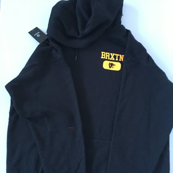 brixton black hoodie